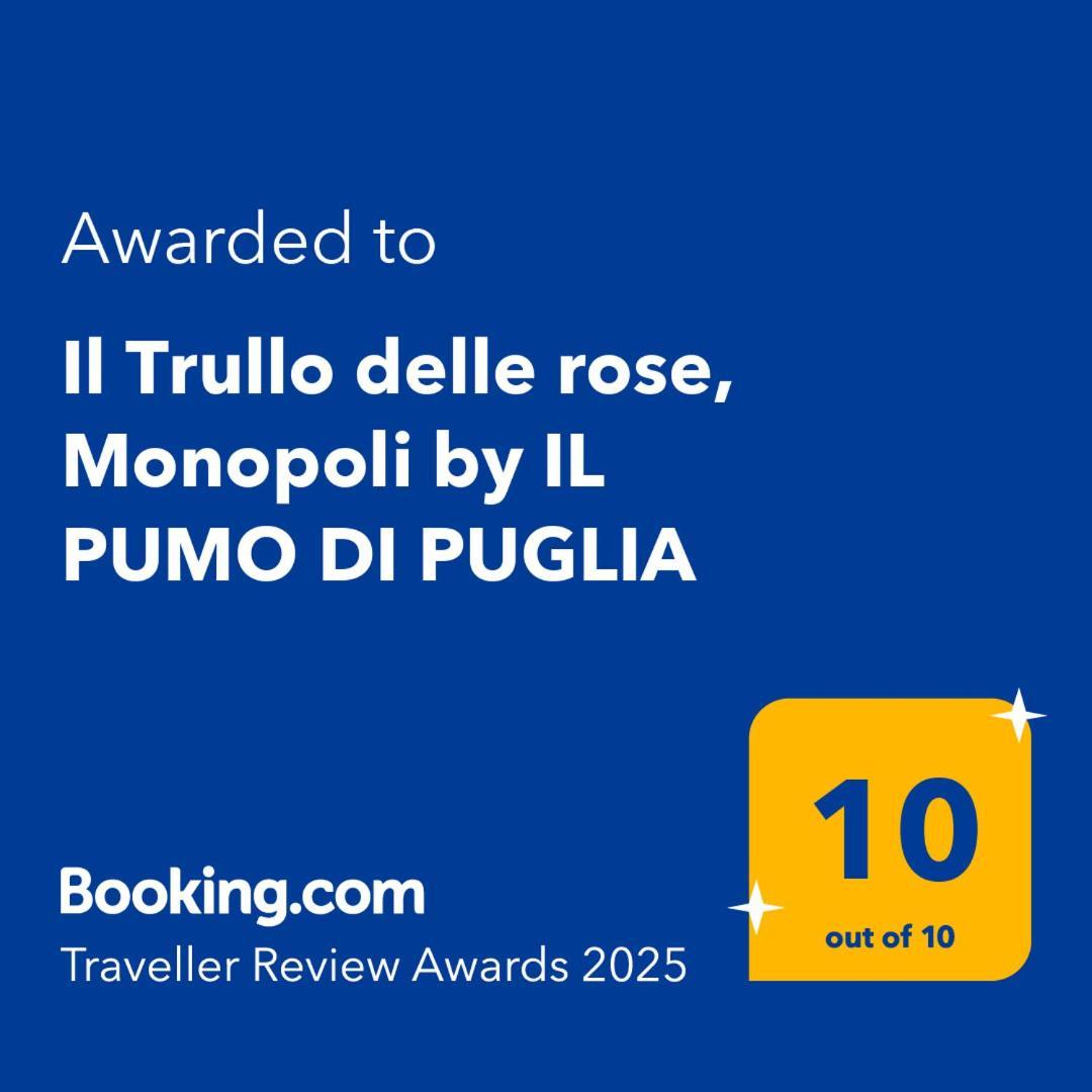 فيلا Il Trullo Delle Rose, Monopoli By Il Pumo Di Puglia Cozzana المظهر الخارجي الصورة